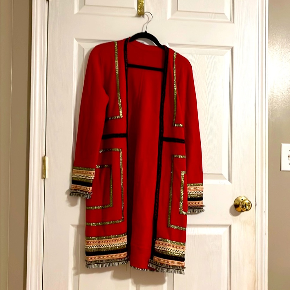 Beautiful holiday jacket - chicos -